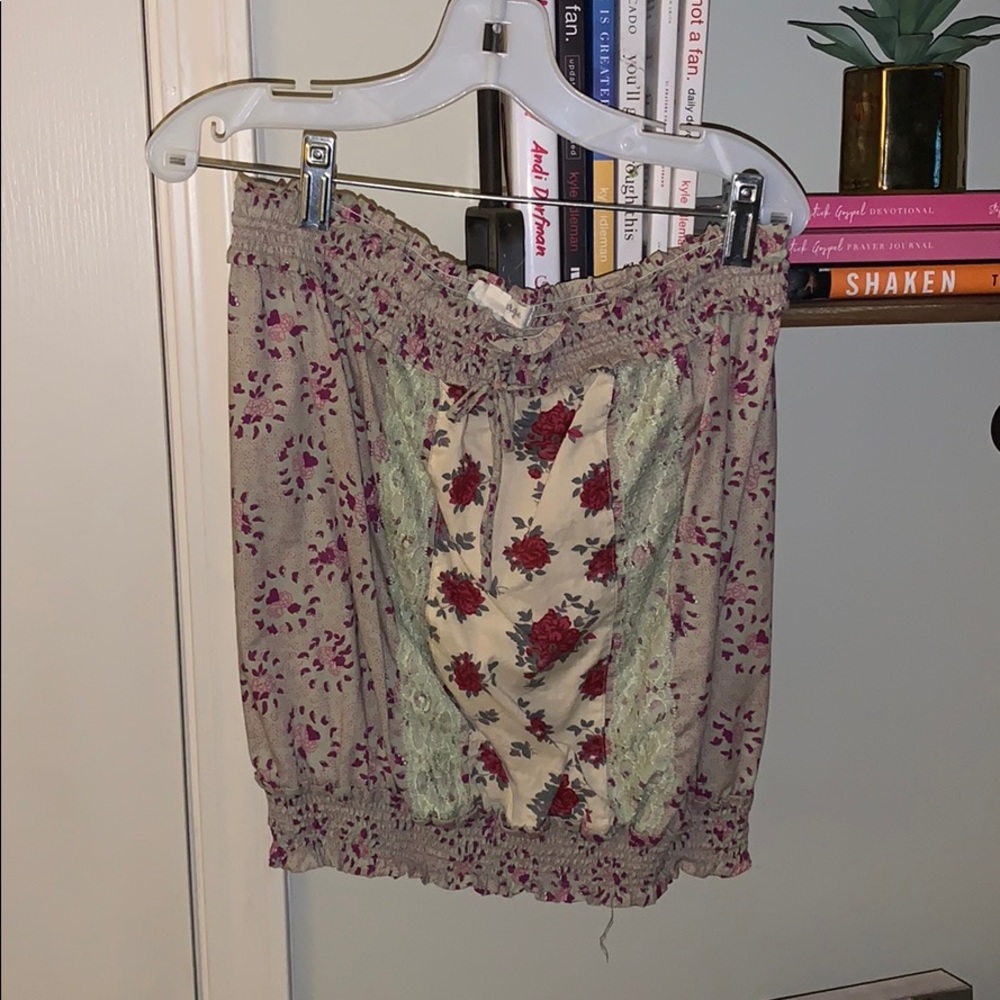 Floral crop top!